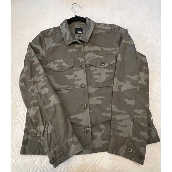 Vuori Ripstop Jacket in Oregano Camo Camouflage Size S✨ - Picture 5 of 10